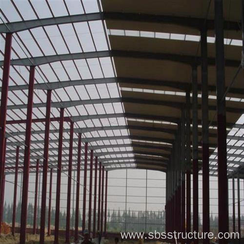 Prefabricated Light Metal Frame Plant Building